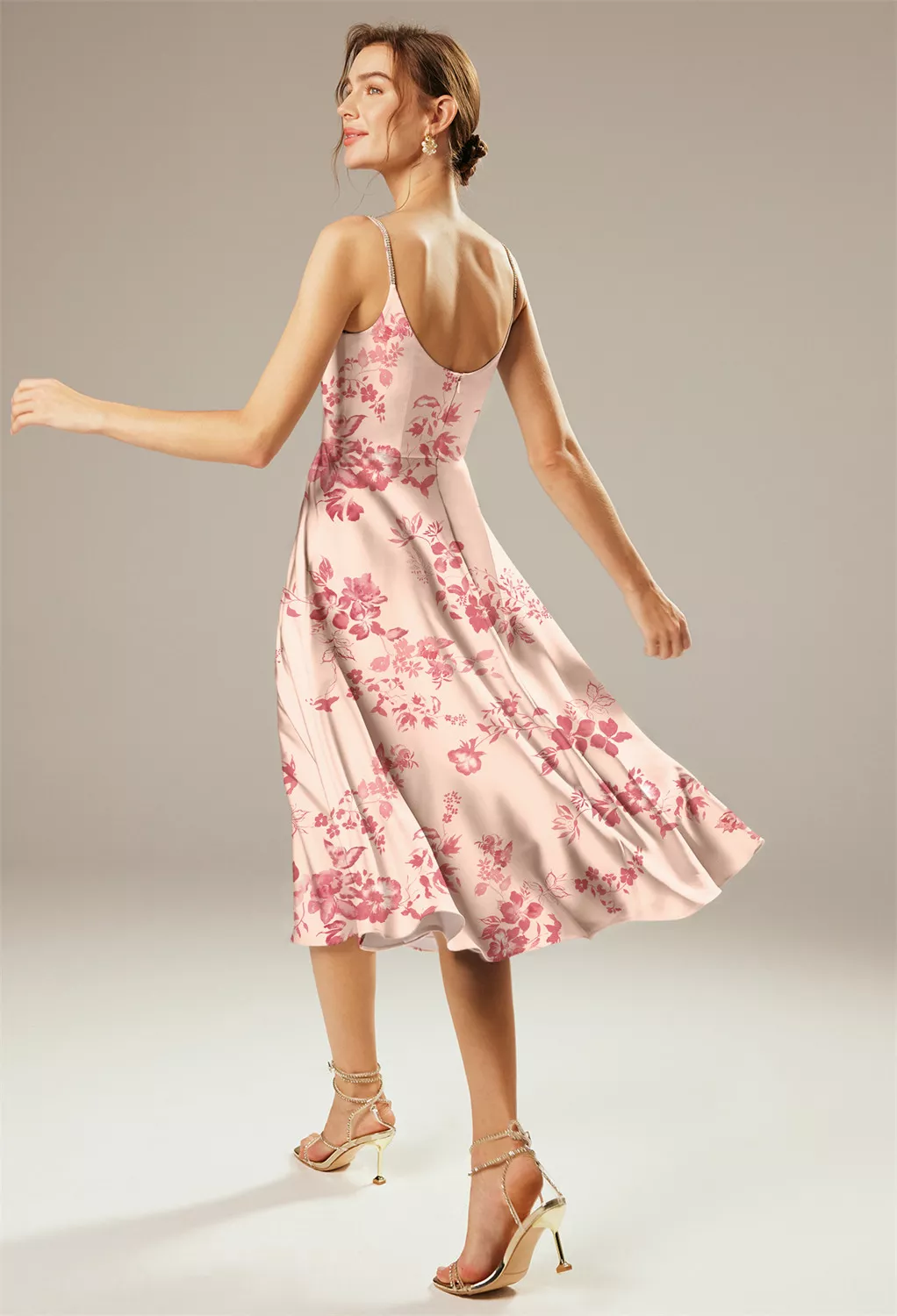 AW Marin Pink Cherry Blossom  Spring Wedding Guest Dresses